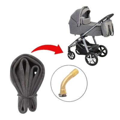 Dętka pasująca na oponę 210x35-153 zamiennik | do wózka Baby Design i innych
